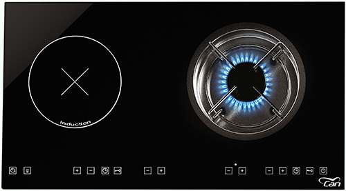 CAN Combination Induction/Gas Cooktops